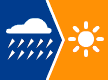 大雨・嵐のち晴れ